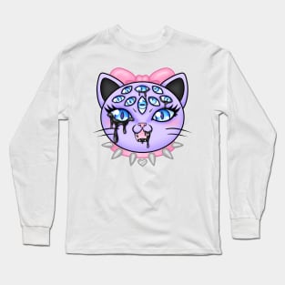 Spooky Kitty Long Sleeve T-Shirt